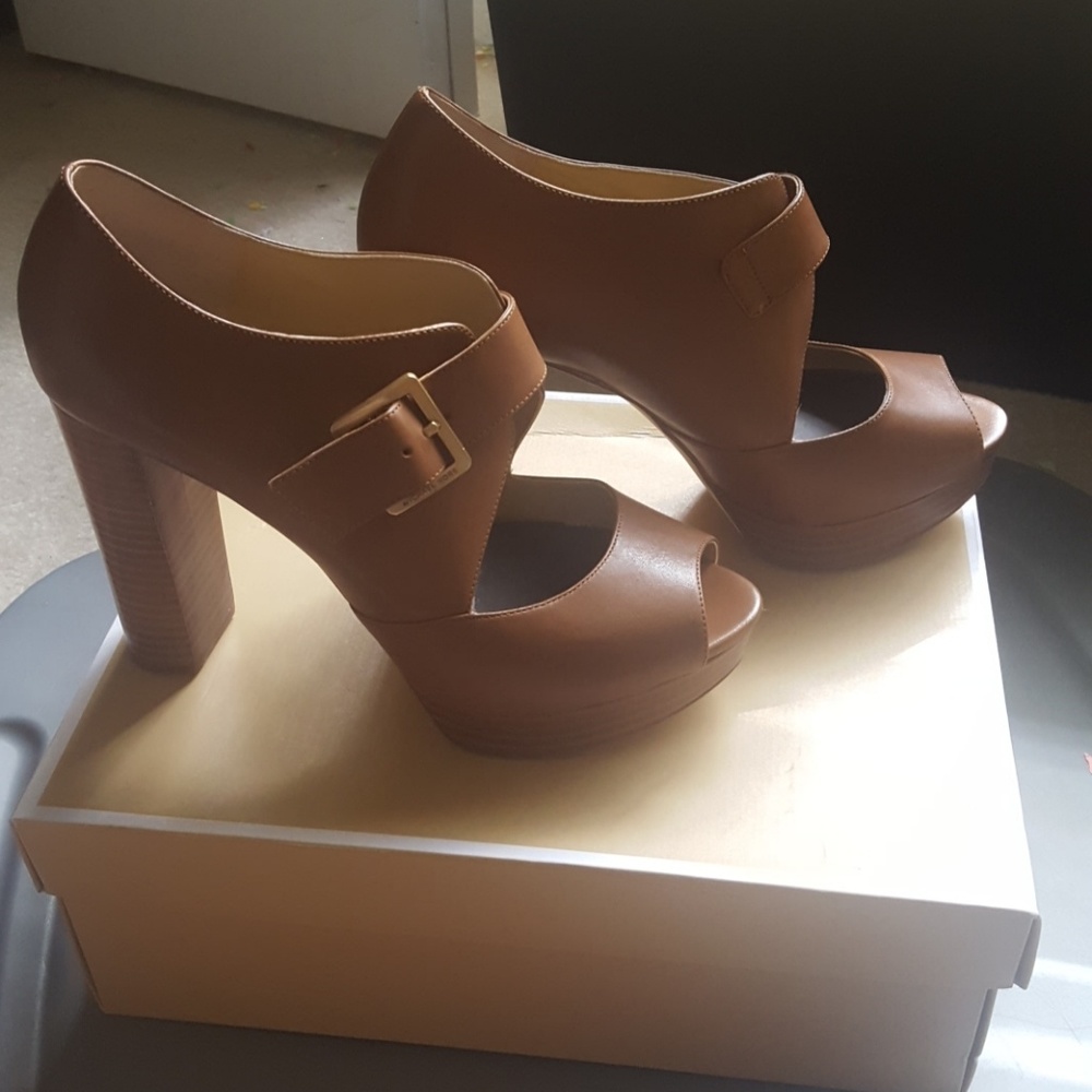 Michael kors Eleni platforms leather